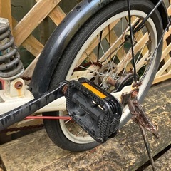 折りたたみ自転車の画像