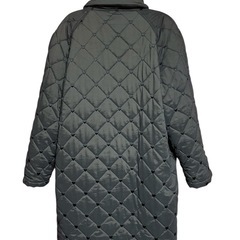 キラッとハート♡ボタンのブラック キルティングジャケットの画像