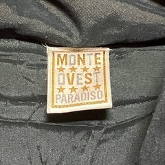 キラッとハート♡ボタンのブラック キルティングジャケットの画像