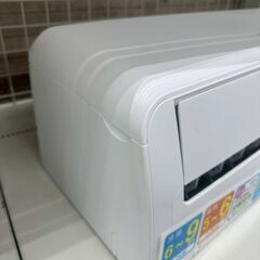 ★リユースのサカイ高崎店★TJ13748 YAMADA ルームエアコン YHAC-22L1-W 2.2kw 2021年製 室内機分解洗浄済みの画像