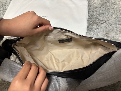 【新品未使用】ルメール　LEMAIRE Croissant Bag ブラック  Mサイズ