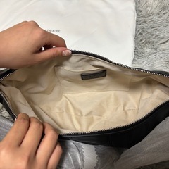 【新品未使用】ルメール　LEMAIRE Croissant Bag ブラック  Mサイズの画像