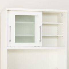 ☆美品☆ニトリ　キッチンボード　レジューム　W90　棚　食器　調理器具　調味料　他とまとめて大歓迎です！！の画像