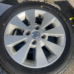 155/65/14 スズキ純正ホイール 4本セットの画像