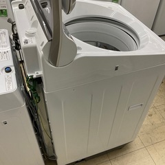 パナソニック 12.0kg 全自動洗濯機 温水泡洗浄W シルバー NA-FA120VI-Sの画像