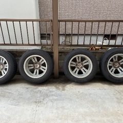 中古　スタットレスタイヤ 4本　205/65 R16の画像