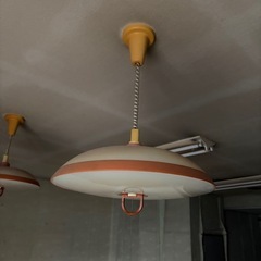 古い蛍光灯 昭和レトロの画像