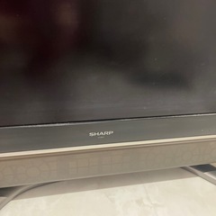 SHARPテレビ32型の画像