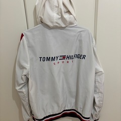 TOMMY HILFIGER フード付きナイロンジャケットの画像