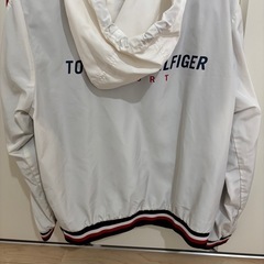 TOMMY HILFIGER フード付きナイロンジャケットの画像