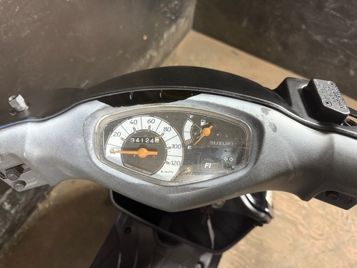 ★支払総額8.8万円★関東圏内即日配送可能！ 全車走行テスト済みです！ スズキ アドレスV125G マッド CF46A 人気のV125！ Gタイプ！ サイスタ付き！ 集中キー！　
