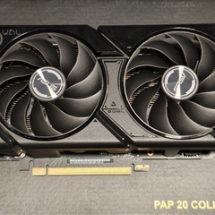 ASUS Dual RTX 4070 SUPER EVO 12GB GDDR6X　動作良好の画像