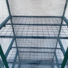 【美品】家庭用棚付きミニ温室の画像