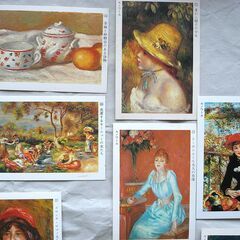 永谷園　名画カード　ルノワール　19枚の画像