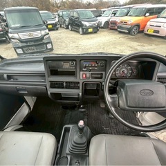 【支払総額22万円】4WDサンバートラック車検令和9年12月機関良好 タイベル交換済み 修復歴無し エアコンパワステ付きの画像