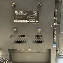 配送可【ハイセンス】32V液晶テレビ（画面キズアリ）★2015年製　クリーニング済み/6ヶ月保証付き【管理番号1221】野の画像