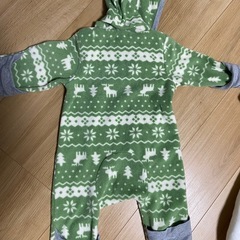 ベビー　防寒用ロンパース2着　　の画像