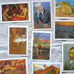 永谷園　名画カード　洋画セット　バラ22枚の画像