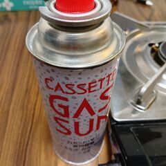 小池化学 カセットコンロ　パルエース　ＰＶ－３５　ブラック　ガス付(半分使用済)の画像