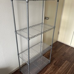 スチール製 おしゃれ棚の画像