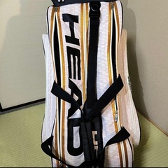 極美品 人気のレア商品 ヘッド テニス スタンド付きラケットバッグ 10本収納可能の画像