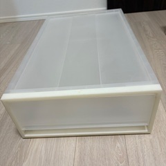 無印良品　収納ケース　2つ　の画像