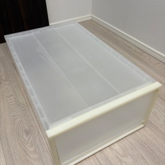 無印良品　収納ケース　2つ　の画像