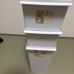 【受付終了】ダストボックス3個セットの画像