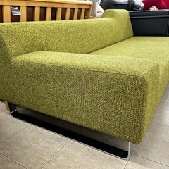 FLANNEL    シエスタ　3人掛けソファー　グリーンの画像
