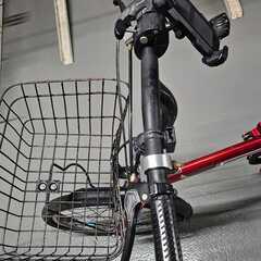 安い折りたたみ自転車の画像