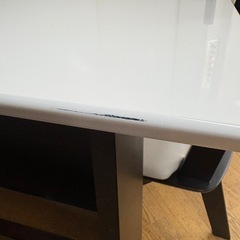 ジモティー特別価格🉐 N1234★バタフライ式ダイニング3点セット★テーブル★幅940mmの画像