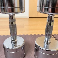 持ちやすく、コンパクトなダンベルの画像