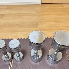 持ちやすく、コンパクトなダンベルの画像