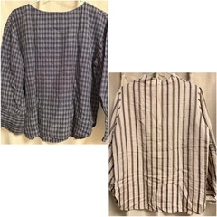 ⦅新品未使用⦆ la.f...（ラエフ）長袖シャツブラウス、2Sサイズの画像