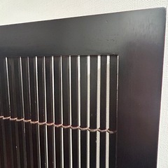 格子パーテーション3連⭐︎木材の画像