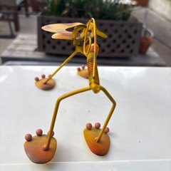 かわいい犬のオブジェの画像