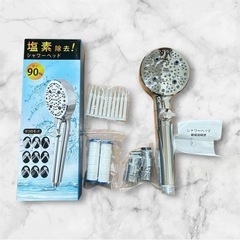 ❤️新品未使用❤️シャワーヘッド 増圧式 多段出水モード ワンタッチ止水 電気メッキ素材 低水圧対応 浴室用✨ の画像