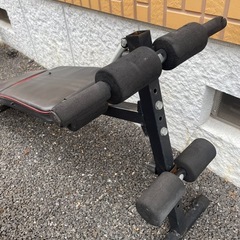 腹筋　筋トレ　ベンチの画像