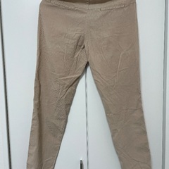 ⭐️ZARA BASIC ザラ コーデュロイパンツ　ベージュの画像
