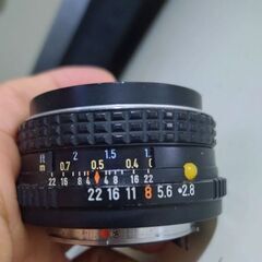 極上品 smc PENTAX-M 1:2.8 28mm 分解清掃済みの画像