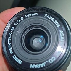 極上品 smc PENTAX-M 1:2.8 28mm 分解清掃済みの画像