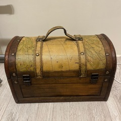 アンティーク風 収納BOXの画像