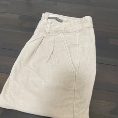 ⭐️ZARA BASIC ザラ コーデュロイパンツ　ベージュの画像