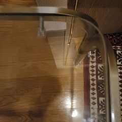 ガラス　ローテーブルの画像