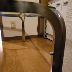 ガラス　ローテーブルの画像