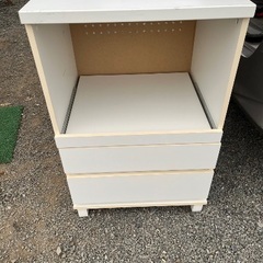 電子レンジ台　キッチン棚　レンジボード　キッチンカウンターの画像
