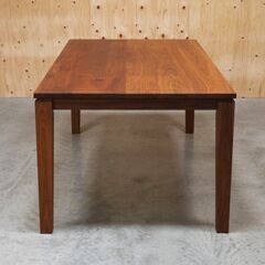 ≪yt2116ジ≫ MasterWal/マスターウォール ダイニングテーブル KRONE/クローネ W1800 D950 無垢材天板/幅180cm/奥行95cm/引き出し4杯/中古家具/リユースストレージ仙台 071219-04の画像