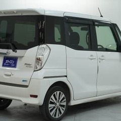 【自社ローン対応】日産 デイズ　ルークス 　ライダーブラックライン（ハイウェイスターＸベース）　アイドリングストップ　片側電動スライドドア　HIDヘッドライトの画像