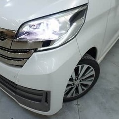 【自社ローン対応】日産 デイズ　ルークス 　ライダーブラックライン（ハイウェイスターＸベース）　アイドリングストップ　片側電動スライドドア　HIDヘッドライトの画像