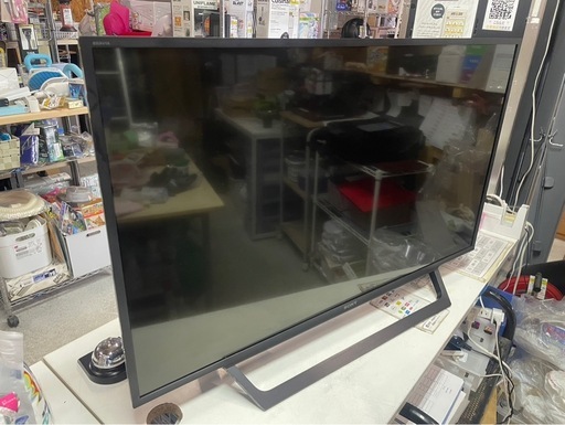 SONY　ソニー　BRAVIA　液晶テレビ　KJ-43W730E　43V型　43インチ　リモコン・取説付属　稼働確認済　中古　④